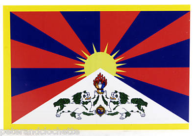 10 CARTES POSTALES DRAPEAU TIBET LIBRE PETERANDCLO