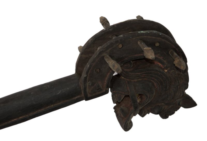 Ancienne Dranyen Tungna SgraSnyan instrument musique tibetain Tibet