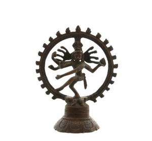 STATUE DE SHIVA NATARAJ Dansante 0.300KG INDE 4653