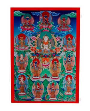 CARTE POSTALE ZHANG ZHUNG RELIGION BÔN 5284