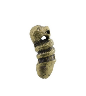 AMULETTE THAI PALAT PALAD KHIK PHALLUS LINGA PORTE BONHEUR AMULET F73