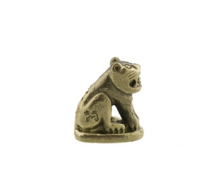 AMULETTE AMULET PORTE BONHEUR TIGRE FORTUNE LUCK CHANCE THAI H5