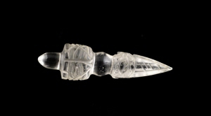 PHURBA CRISTAL DE ROCHE VAJRAKILA PHURBU CRYSTAL RITUAL VEDIC TANTRIQUE TIBET NEPAL 2