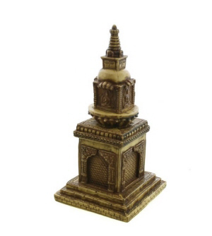 STUPA CHORTEN EN RESINE NEPAL TIBET PETERANDCLO 5364