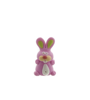 MINI LAPIN FIGURINE EN PATE POLYMERE FAIT MAIN PETERANDCLO 7283