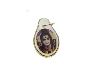 MEDAILLE LORD SHIVA ET HANUMAN DIEU HINDOU 6181