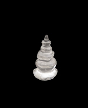 STUPA CHORTEN CRISTAL DE ROCHE 9 G RITUAL BUDDHIST BOUDDHA TIBET NEPAL 7885