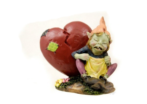 LUTIN PIXIES PIXIE CHAGRIN D AMOUR COEUR BRISE D5