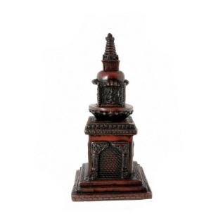 STUPA CHORTEN EN RESINE NEPAL TIBET PETERANDCLO 3191