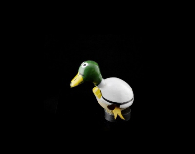 MAGNET CANARD COL VERT GRAINE DE PISTACHE C