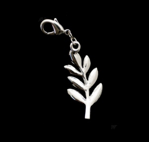 PENDENTIF BIJOU BRANCHE ACACIA   FRANC MACONNERIE MACON  1080