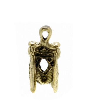 AMULETTE PENDENTIF COUPLE ABEILLES AMOUR LOVE F66