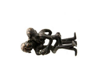 FIGURINE BRONZE BAMOUN KAMASUTRA EROTIQUE B2