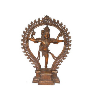 TOP RARE STATUE DE SHIVA NATARAJ DANSANTE  28 KG  H=90 CM INDE PETERANDCLO 952