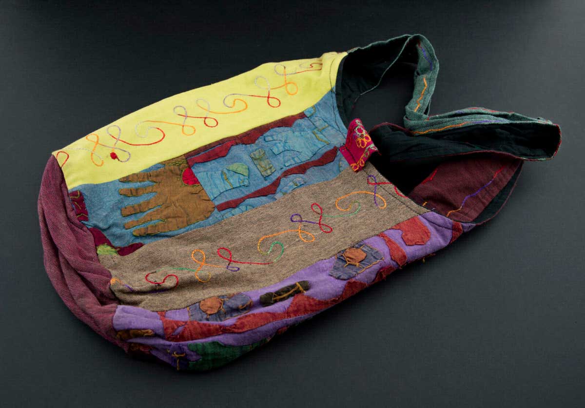 Sac À Main Bandoulière Unisexe Boho Sac En Coton Fait Main Pour Unisexe[H2206