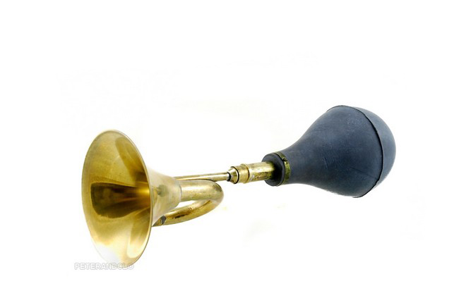 Klaxon Style Ancien Tacot Trompette  35 cm C 5 