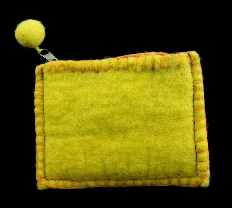 Petit porte-monnaie en perles ananas - Copacabana party ! Pondie Chérie - Le petit Souk