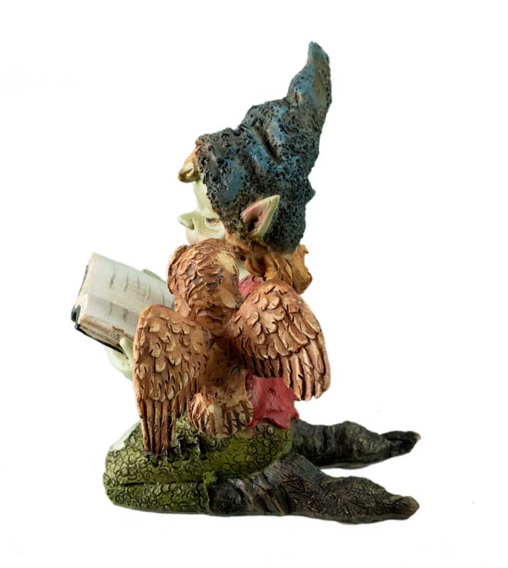 Serre-livre Lutin Troll Korrigan – Résine – Heroic Fantasy Vintage