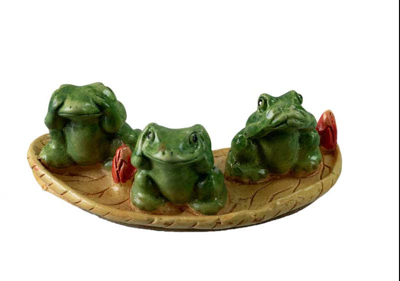 Figurine Animal Petite Statuette Fait Main Grenouille Déco Intérieur
