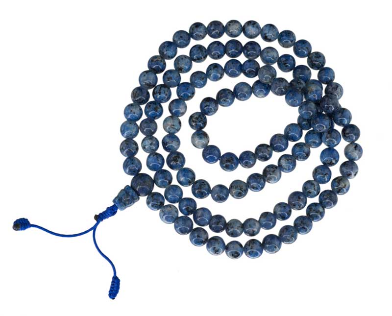 Rosario Tibetano 108 Perline In Osso Di Yak – Bracciale Mala Elasticizzato Per Meditazione E Buona Fortuna