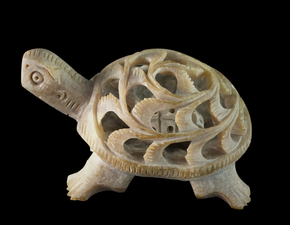 Moule En Plâtre Arnel's 729 – Grande Tortue Big Joe Réaliste 18cm – Occasion USA