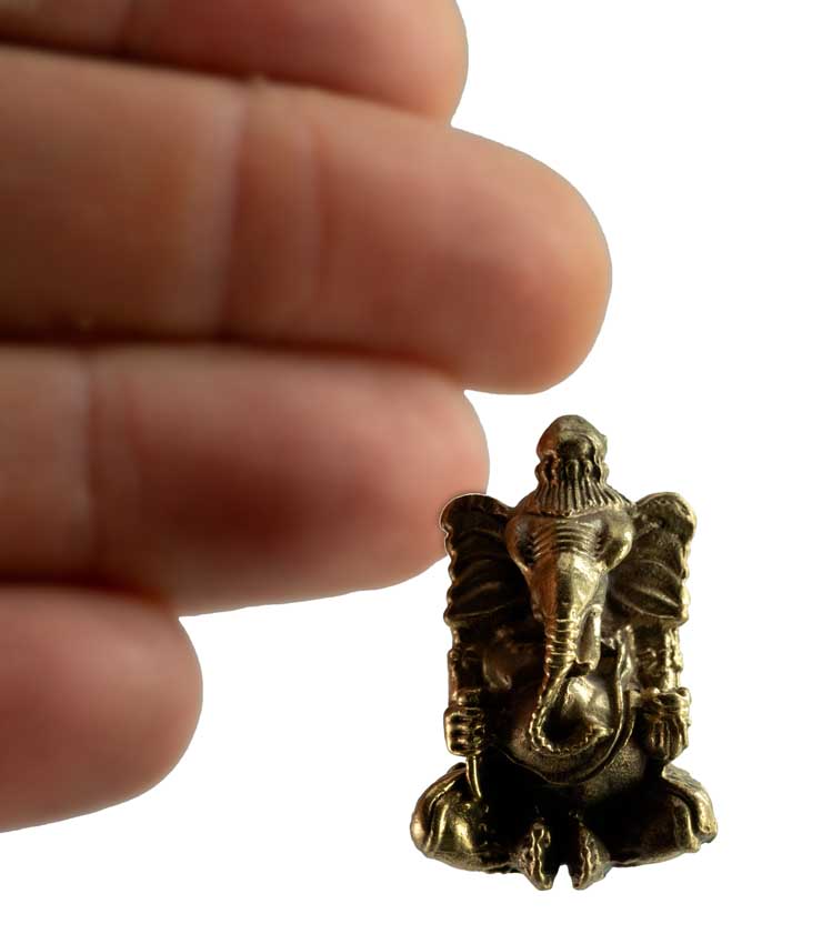 Statue Dieu Indra En Laiton – Figurine Décorative – Style Traditionnel