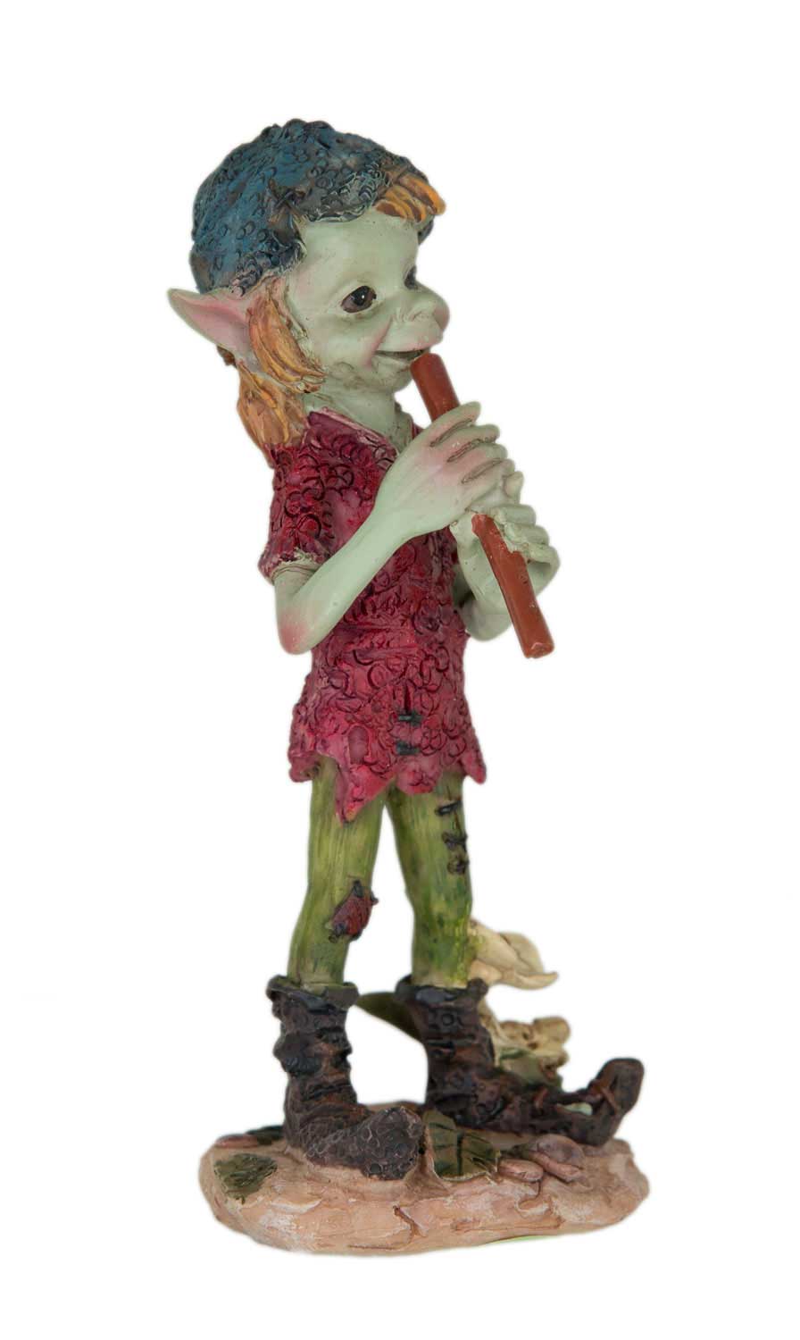 Serre-livres Résine Lutin Elfe Korrigan - Figurine Heroic Fantasy Vintage