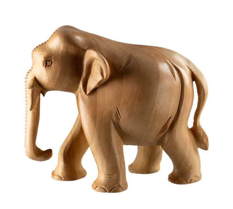 Suspension Déco Éléphants Inde – Artisanat Gribouille Import, Ambiance Ethnique