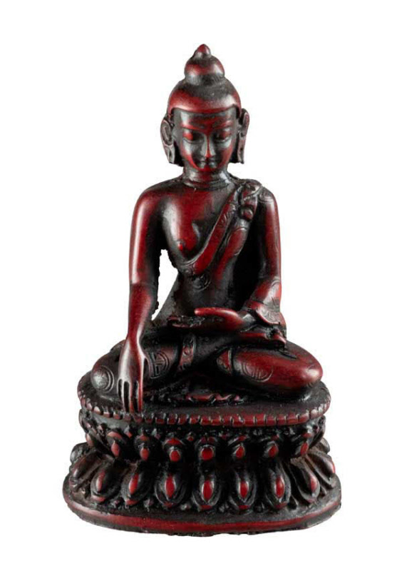 Mini Sculpture Bouddha En Laiton – 2,9 Cm – Artisanat De Collection