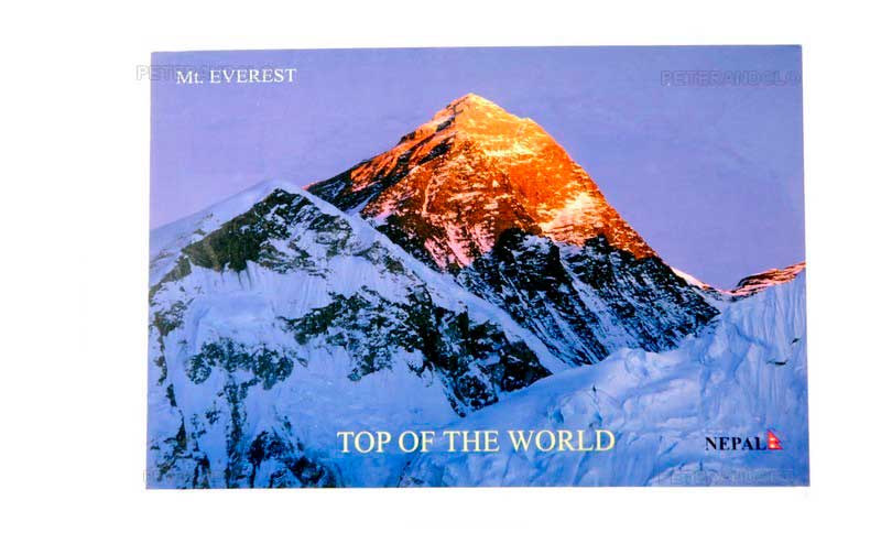 Jeu de 56 Cartes Everest Montagnes de Himalaya au Nepal Peterandclo  6223 