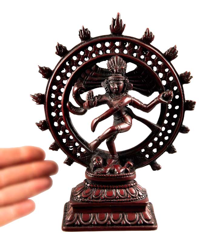 Photo libre de droit de Statuette En Bronze De Nataraja Dansant Shiva