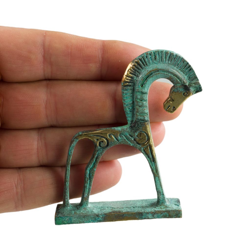 Statuette de cheval - Black Pearl - Atome Black