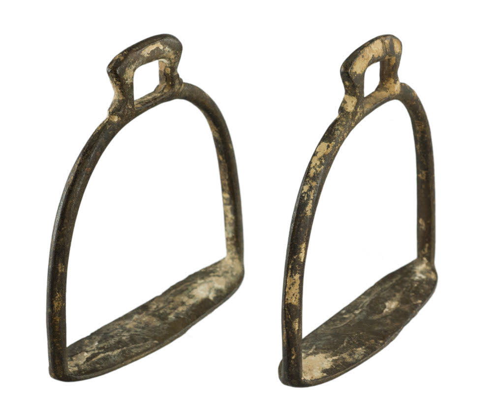 Paire D triers questres Anciens Du Rajasthan Fer Forg Inde Paire D triers questres Anciens Du Rajasthan Fer Forg Inde