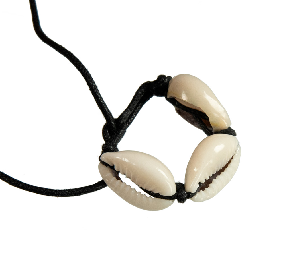 Collier Ras De Cou En Coquillages Cauris - Bijou Ethnique Et Naturel, Modèle #4781, Neuf Sans étui