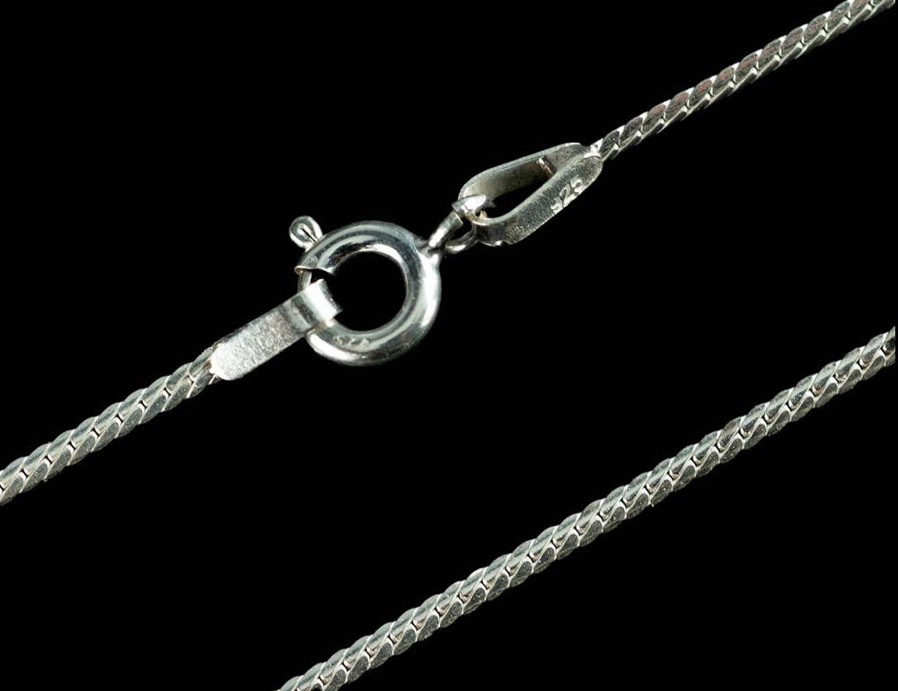Chaîne fine maille anglaise Argent 925 45cm 10141