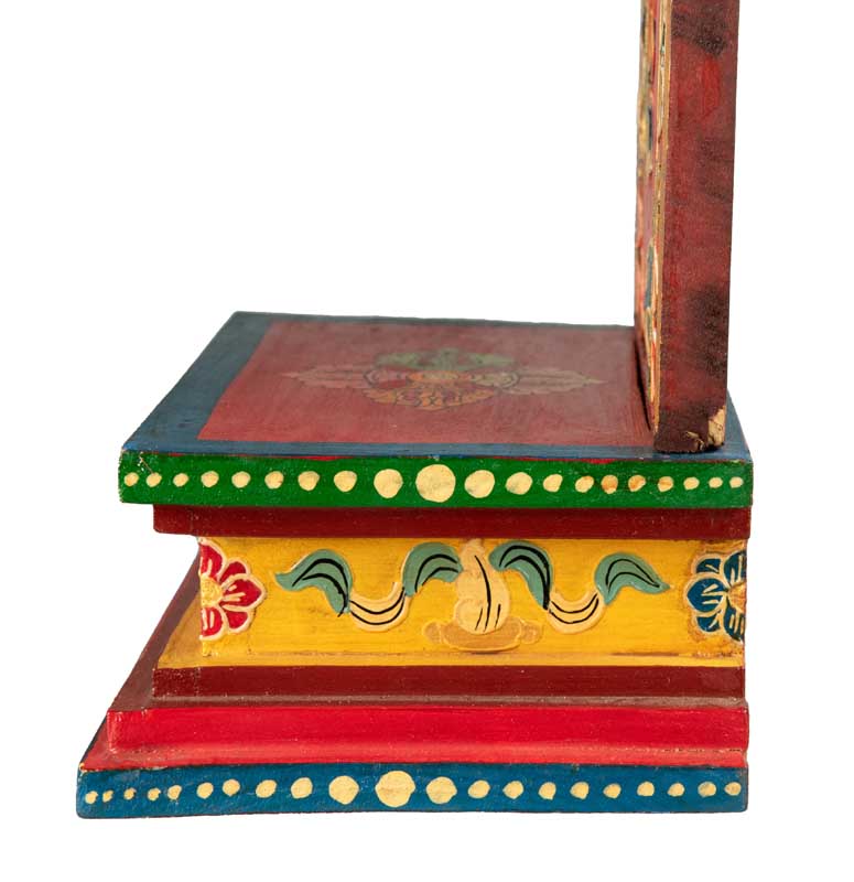 DKULMN Autel Bouddhiste En Bois - Étagère Pour Statue De Bouddha, Décoration Intérieure Spirituelle Support Autel Bouddha Intérieur