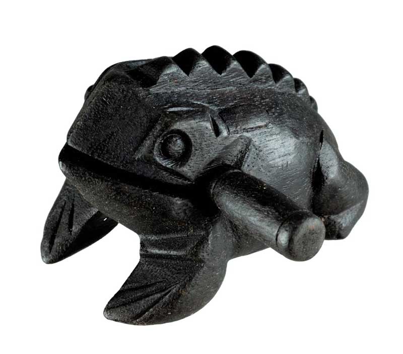 Grenouille Guiro en bois Origine Asie du SudEst