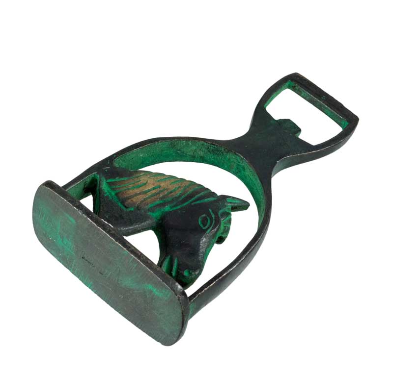 Décapsuleur Métal Forme Cheval – Tire-bouchon De Serveur Argenté – Ustensile Cuisine