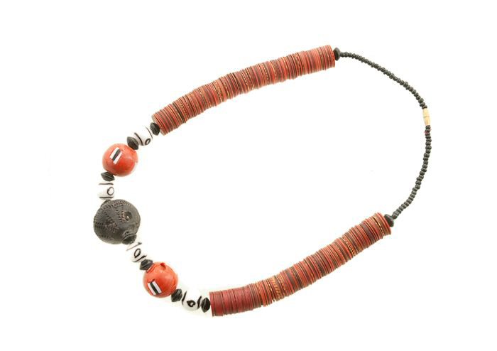 PENDENTIF OU PORTE CLES MASQUE HOMME BAMOUN ART TRIBAL PETERANDCLO A8