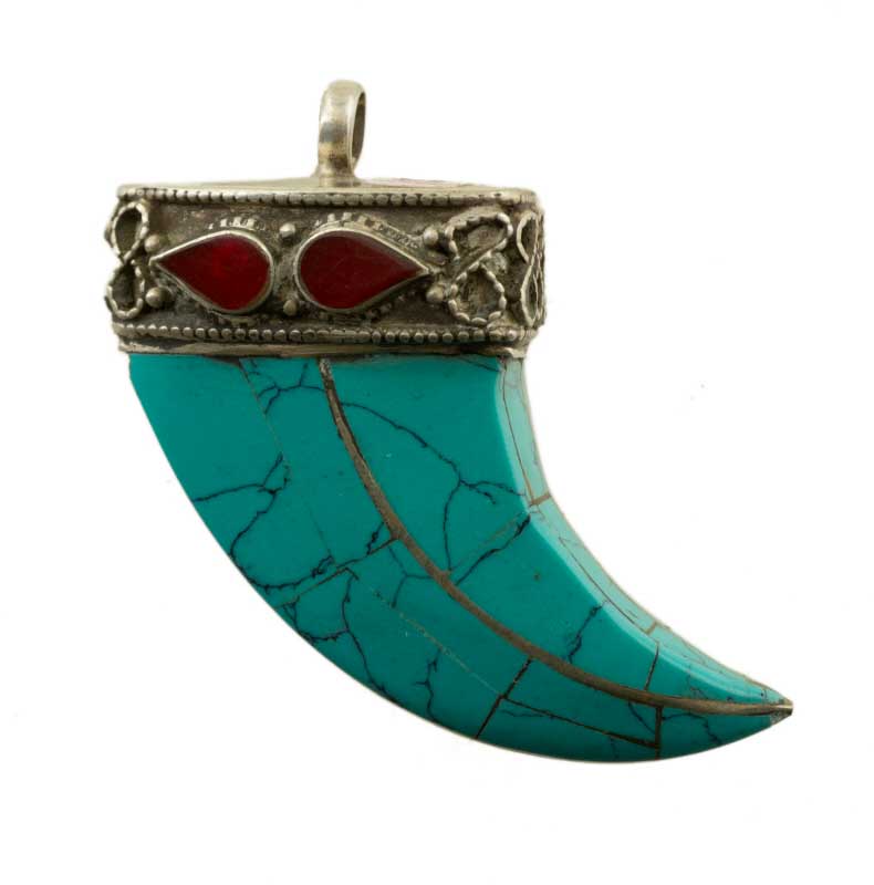 Pendentif Dent De Tigre En Argent 925 – Bijou Mystique Et Puissant à Porter Au Quotidien