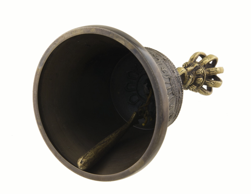 Pendentif Bouddhiste Cloche Dorje Vajra En Argent 925 – Symbole Spirituel Unisexe