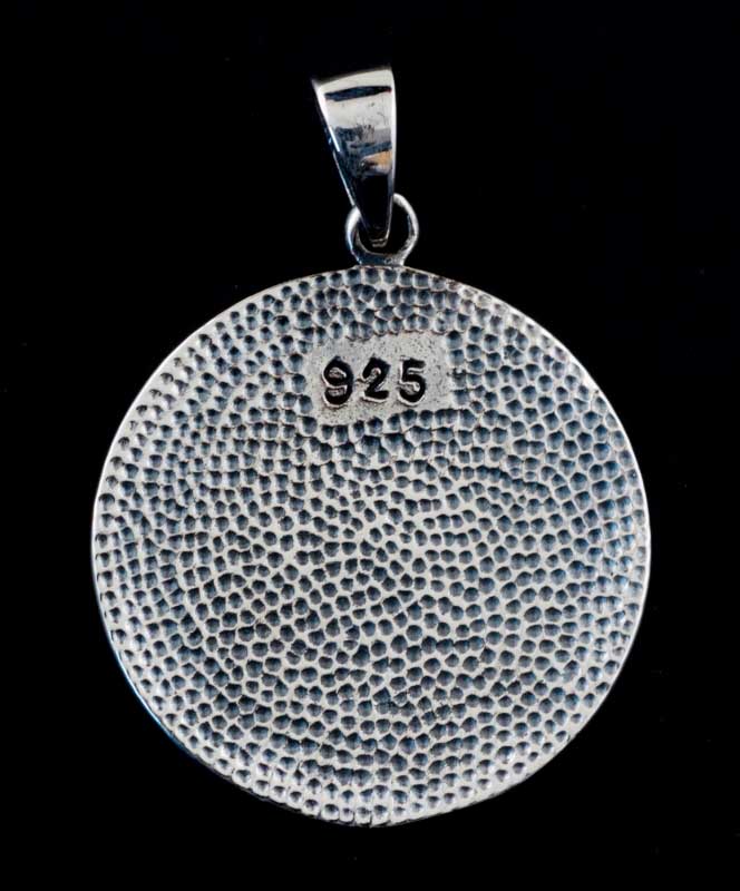 Pendentif Pentagramme Pentacle En Argent Sterling Et étain - Bijou ésotérique Avec Zircon, Style Magie