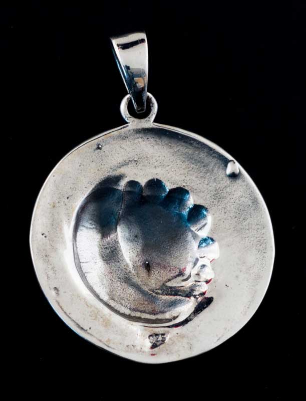 Boucles D'oreilles Minimalistes Étoile Et Lune In Argent Massif