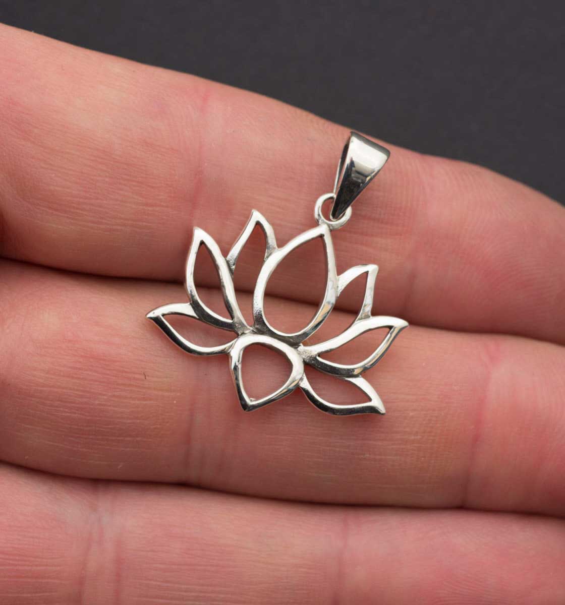 Pendentif vajra et cloche, argent sterling 925 - France