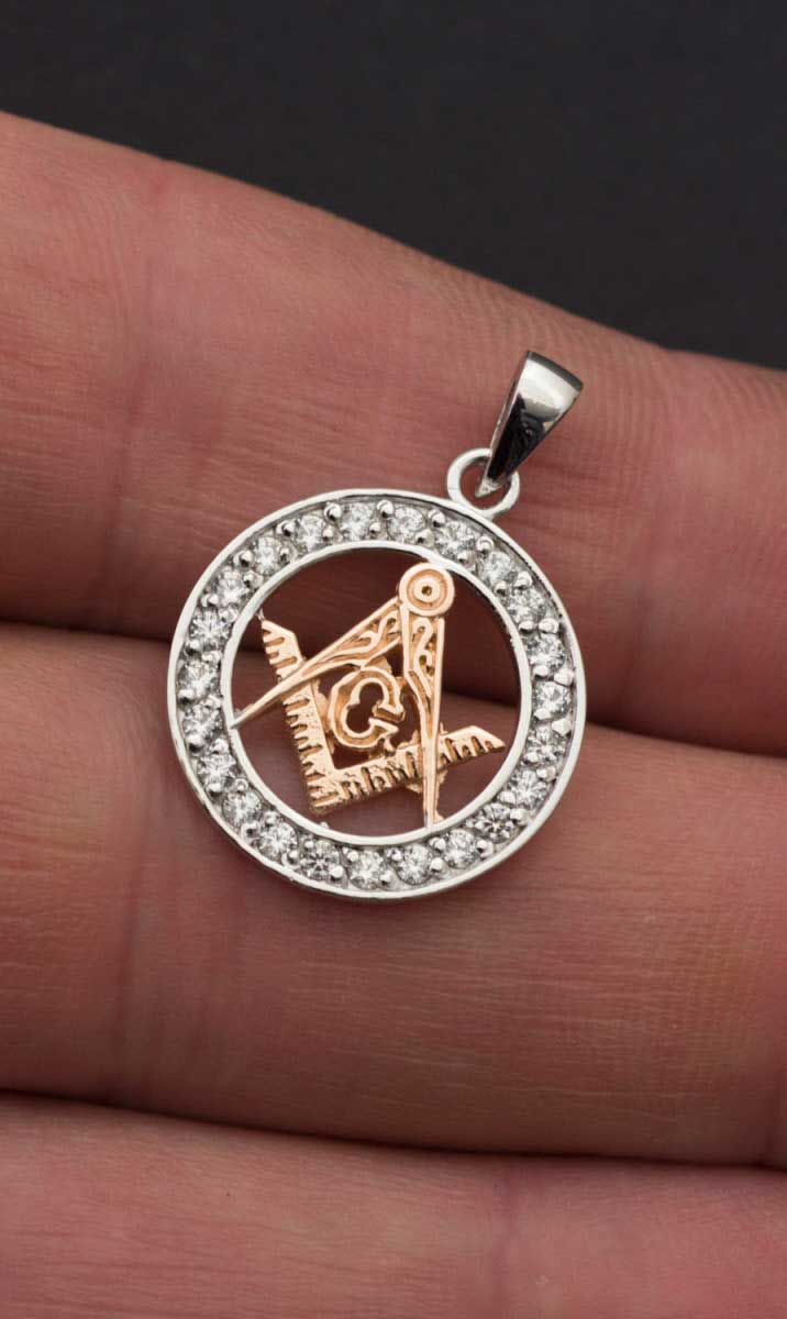 Pendentif Compas sur Equerre - Les décors maconniques