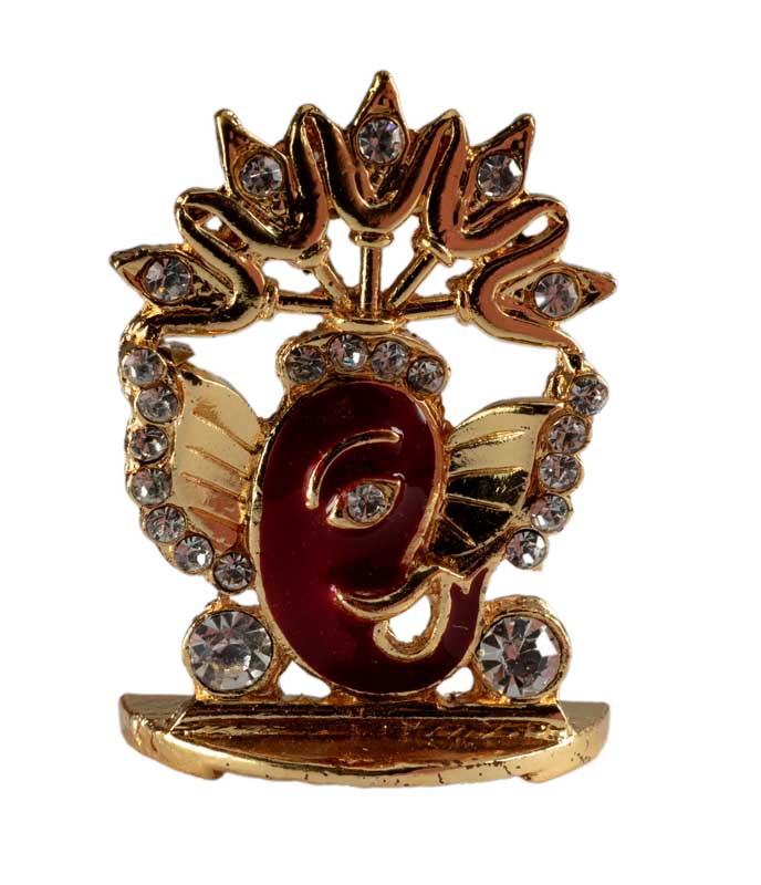 Bague En Argent Sterling 925 - Ganesh, Dieu éléphant - Oriental Art - 6g - Neuf