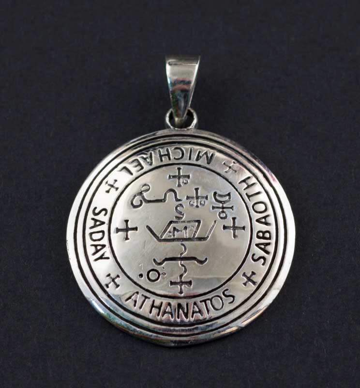 Collier Pendentif Sceau de l'Archange Michel main image 0