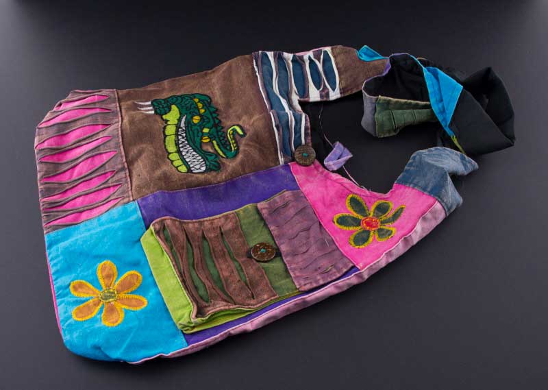 Sac Besace Bandoulière Hippie Baba Cool Ethnique - Fabriqué Au Népal - NEUF