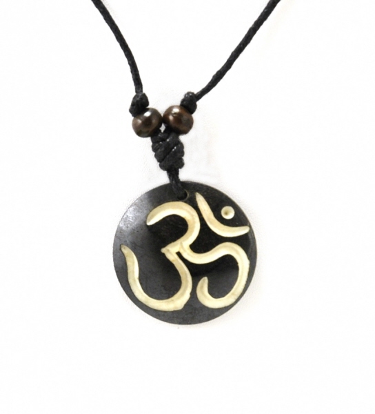 Collier sanskrit Om Mani Padme Hum en étain : cadeau de protection des mantras bouddhistes - Canada