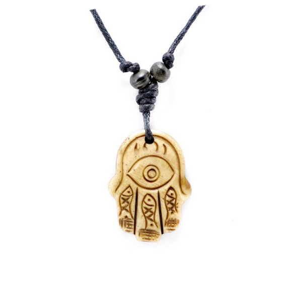 Collier pendentif om hindou Artisanat fait main Tibet A37 76